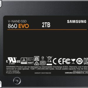 Samsung – Internal Solid State Drive 860 EVO 2TB SATA 2.5″