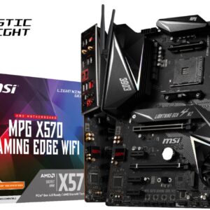 MSI – MPG X570 Series GAMING EDGE WIFI USB-C Gen2 AMD(Socket AM4) Motherboard