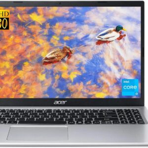 Acer 15.6” FHD Slim Newest Laptop, Intel Core i3, 20GB RAM, 512GB NVMe SSD, Windows 11