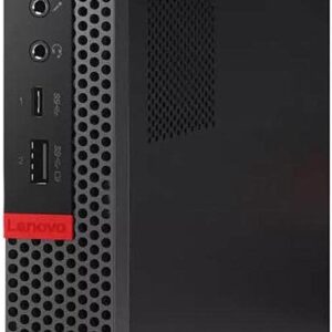 Lenovo, 2.1 GHz Intel Core i5-8500T, Six-Core – 256GB SSD – 16GB RAM – Windows 10 pro, Tiny Desktop (Renewed)